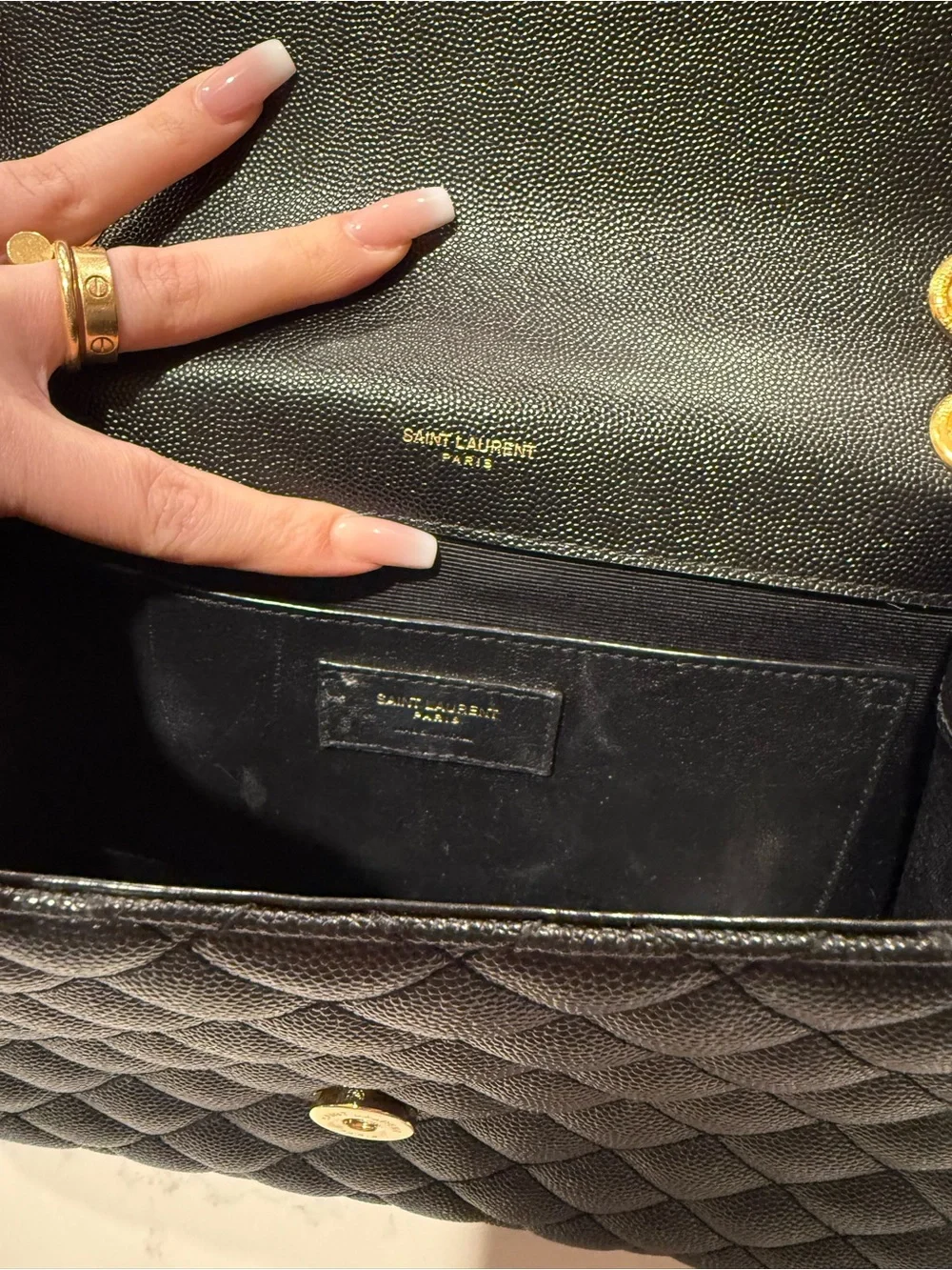 Saint Laurent classic quilted